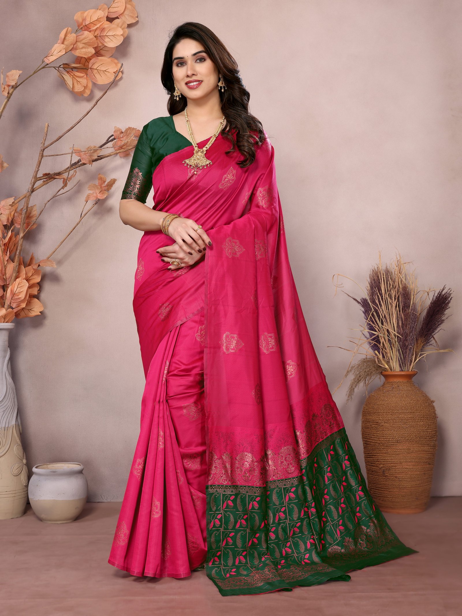 KAVERI-GREEN-PINK